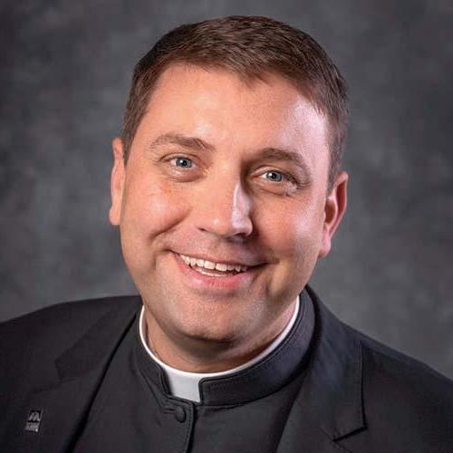 Headshot of University of Mary President Monsignor James Shea